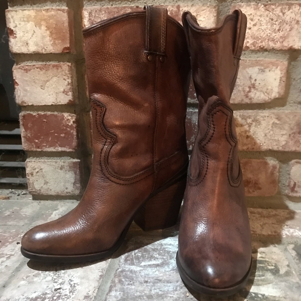 Lucky Brand Cowgirl Boots 7.5